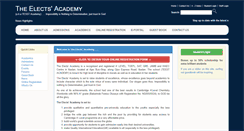 Desktop Screenshot of electacademy.com